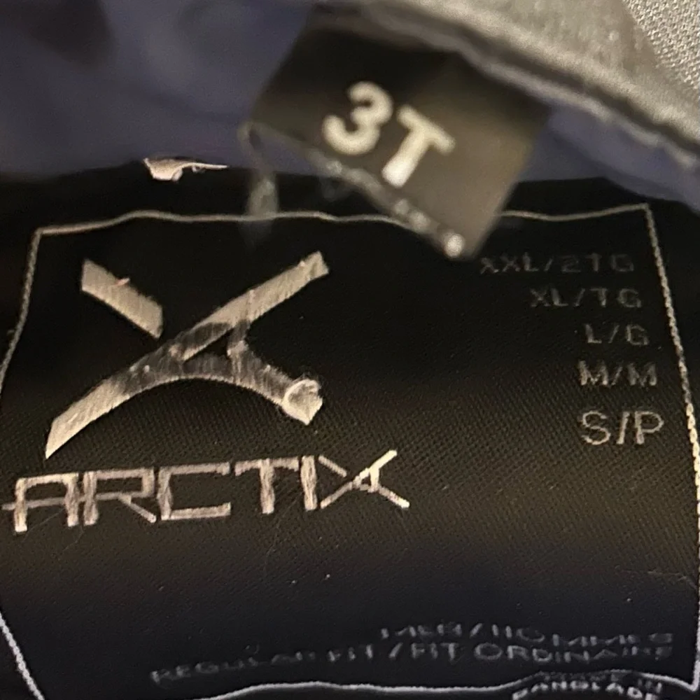 Arctix Bib Overall Snow Pants Toddler Kids Unisex Black 3T Boys Girls Ski Winter - Picture 4 of 4